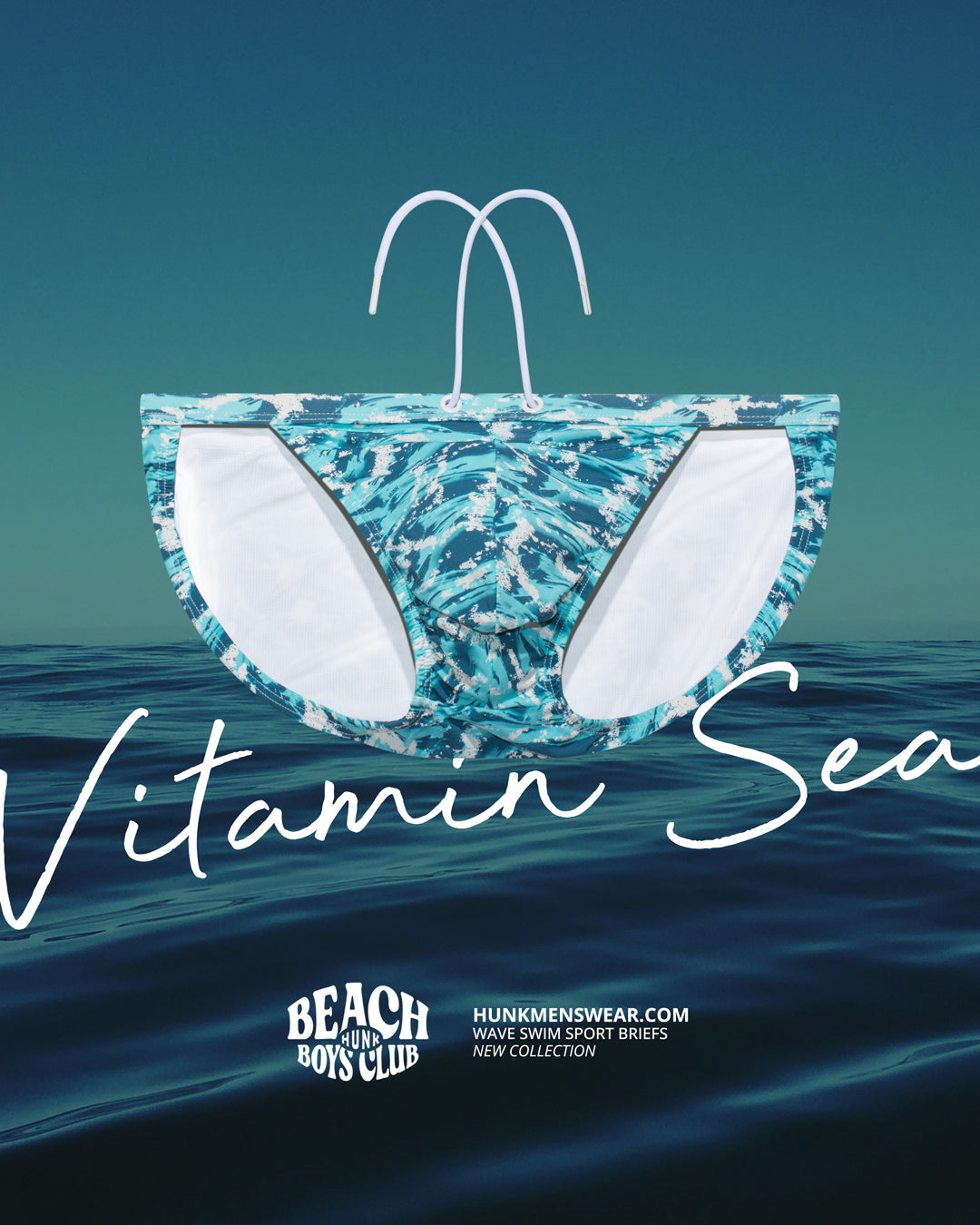 Wave Swim Sport Brief - DealByEthan.gay loves HUNK Menswear