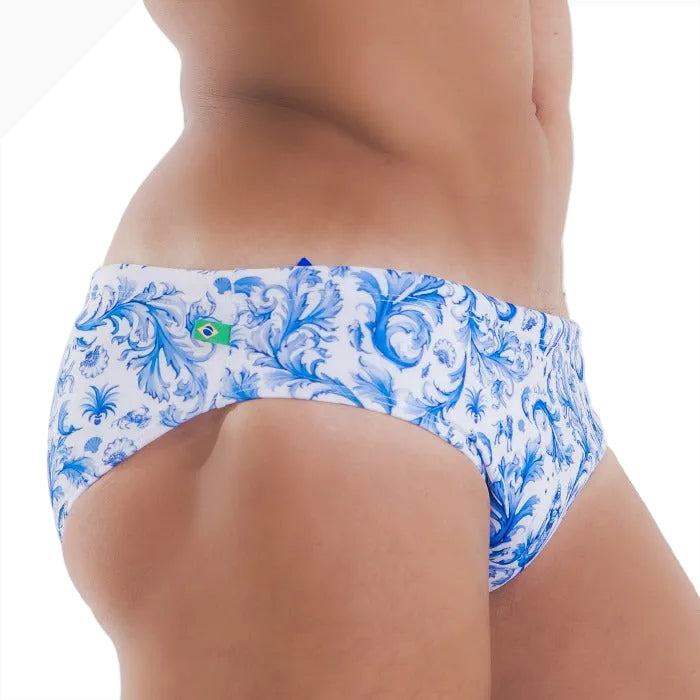 CA-RIO-CA Rei Netuno Brief Sunga  - Men's Designer Swimwear