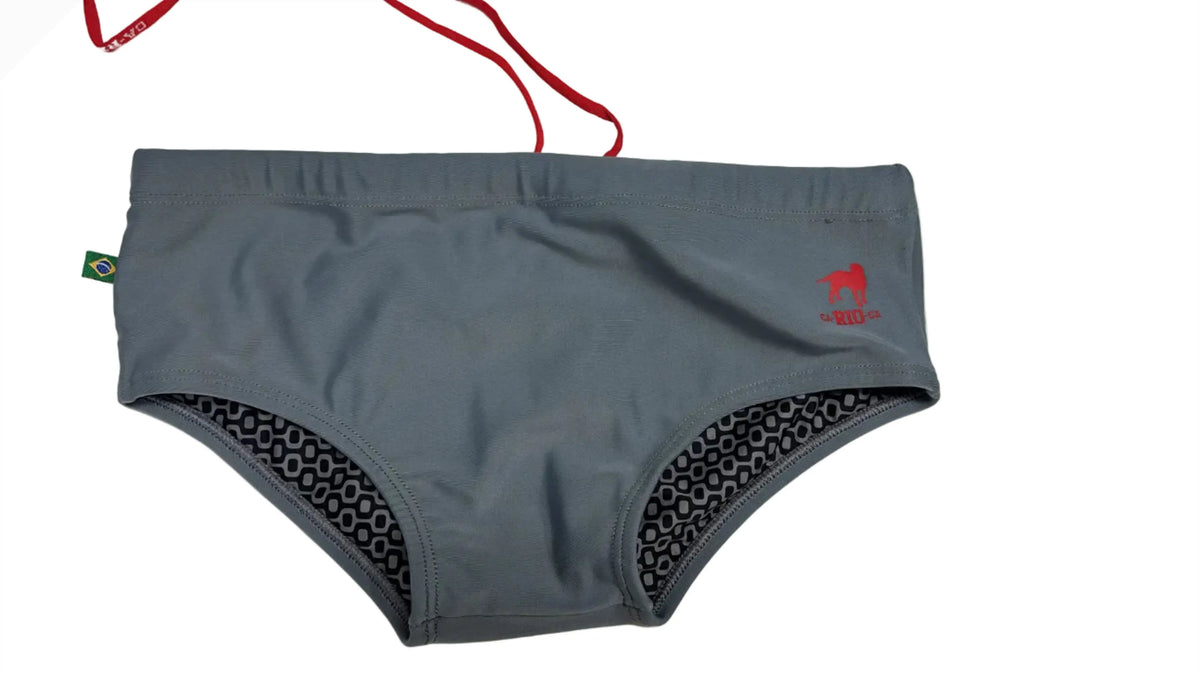 CA-RIO-CA Men's Low Rise Solids Cut Sunga - Male Bathing Suit - Final Few