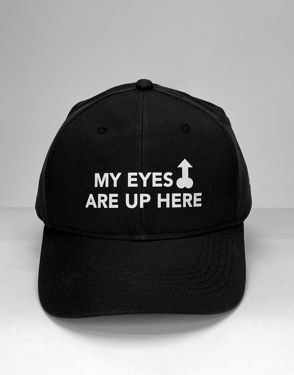 WildmanT Ball Cap "My Eyes Are Up Here!" - DealByEthan.gay loves WildmanT