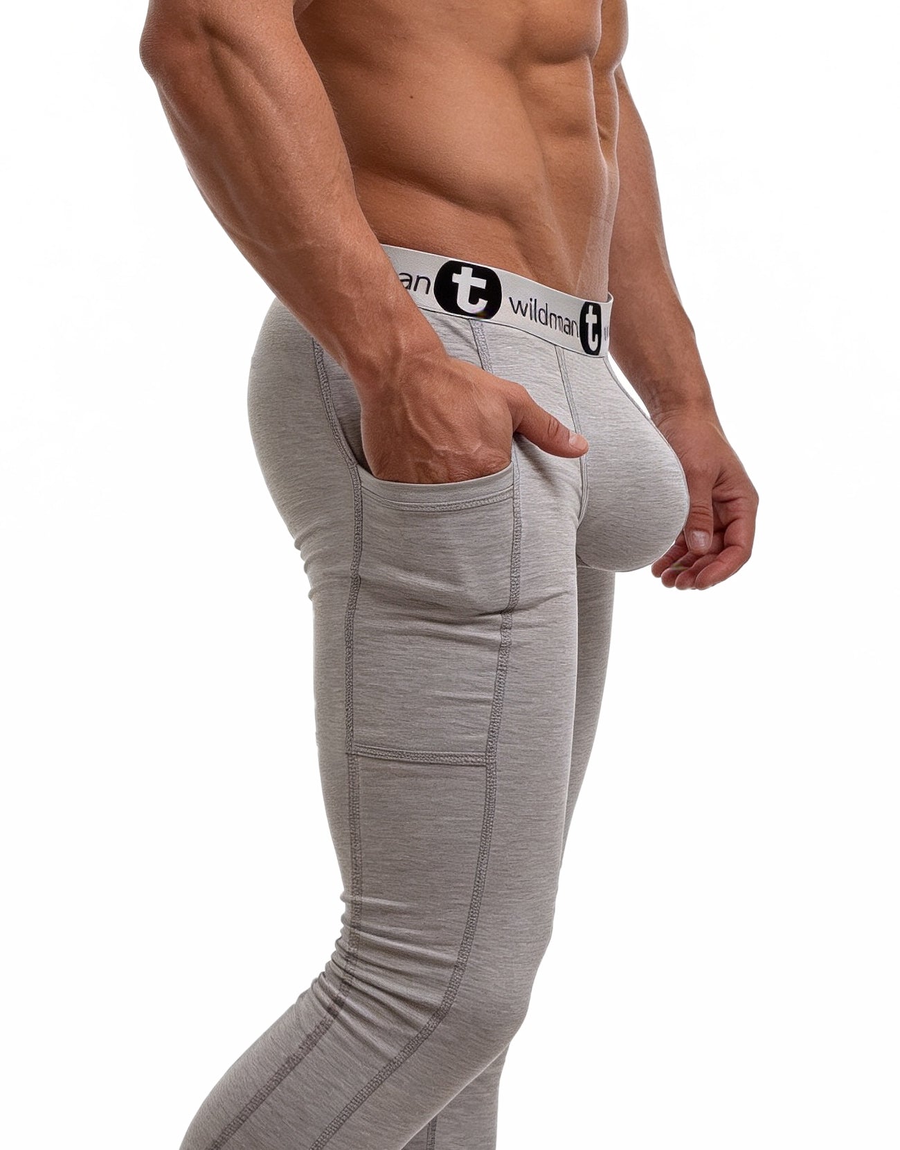 WildmanT Cotton Big Boy Pouch Underwear Long Johns - DealByEthan.gay loves WildmanT