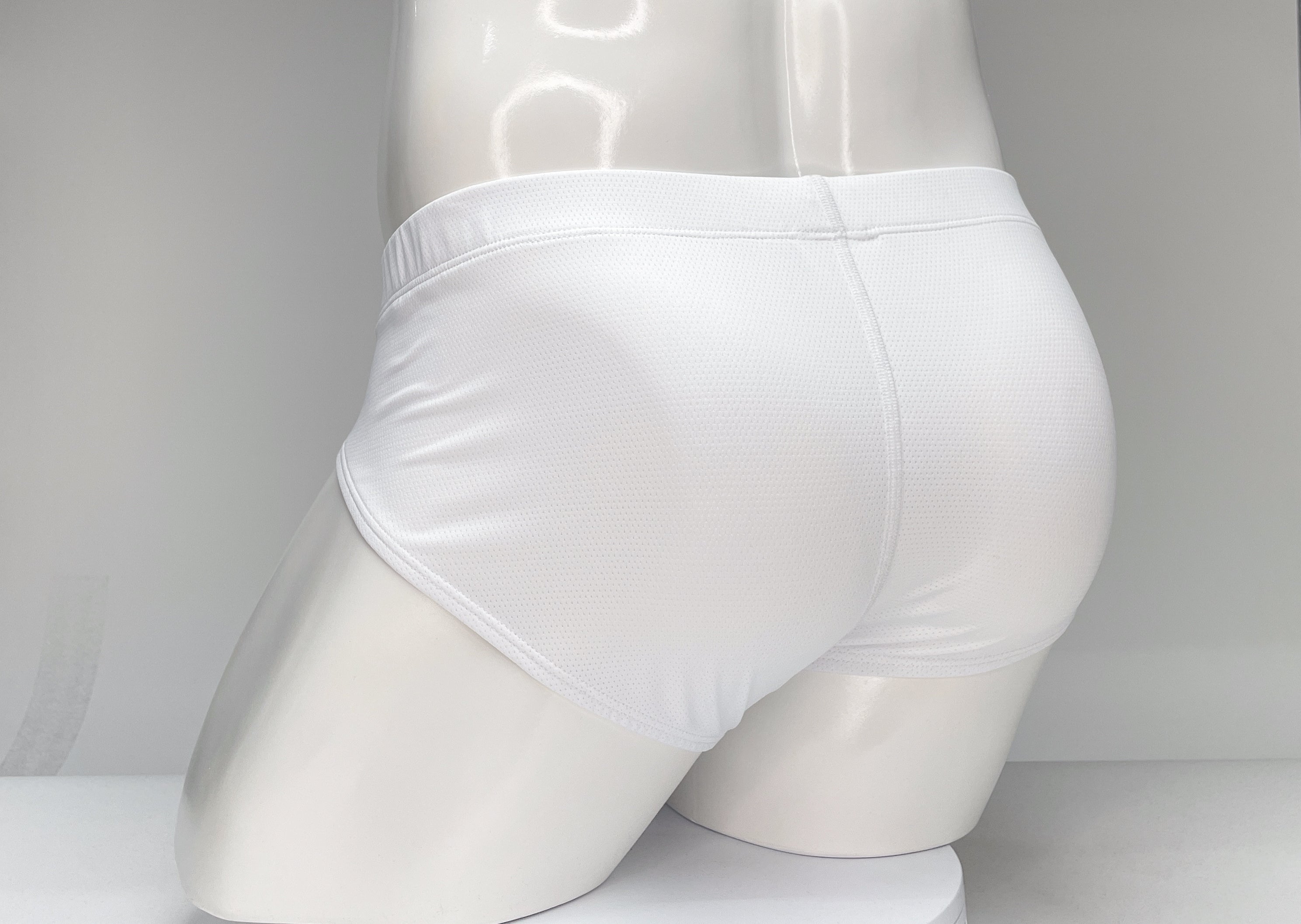 WildmanT Mesh Brief White and Red - DealByEthan.gay loves WildmanT
