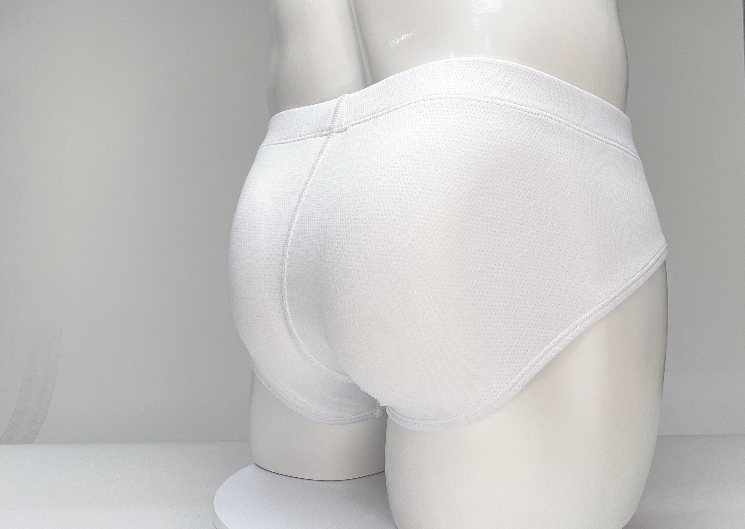 WildmanT Mesh Brief White and Red - DealByEthan.gay loves WildmanT