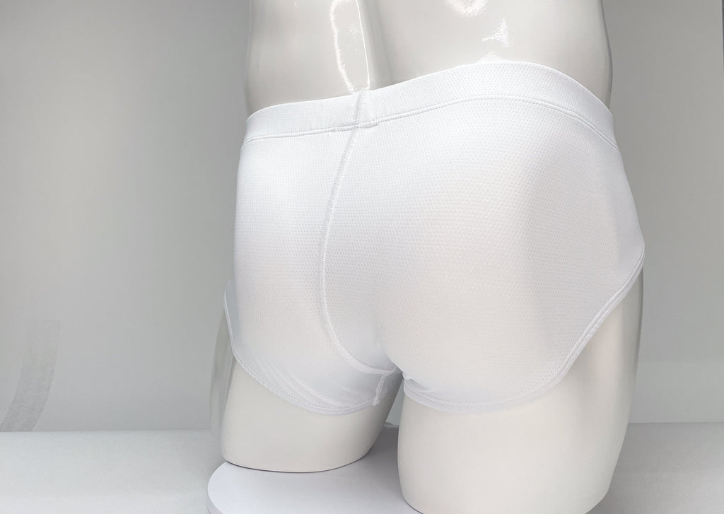 WildmanT Mesh Brief White and Red - DealByEthan.gay loves WildmanT