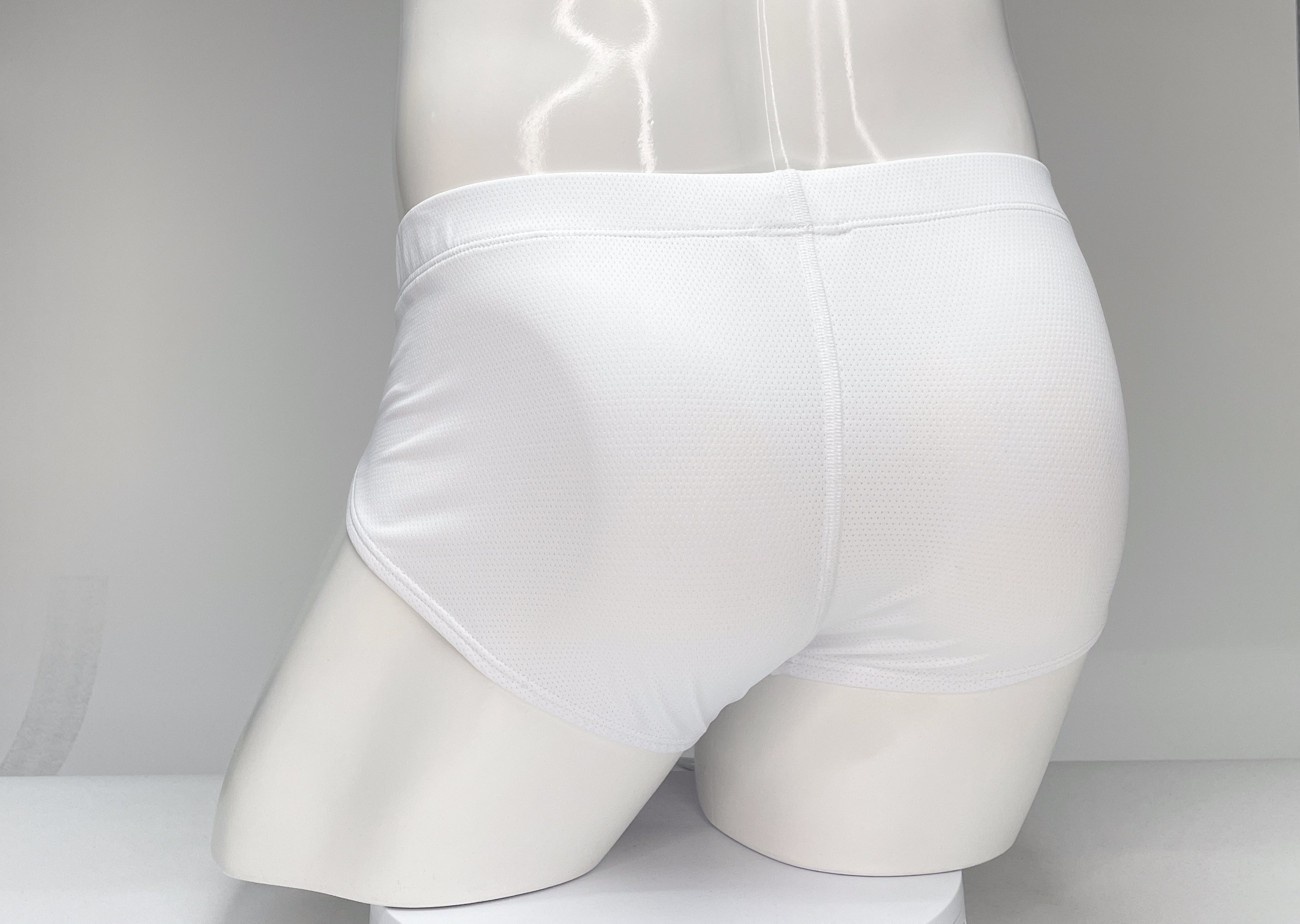 WildmanT Mesh Brief White and Red - DealByEthan.gay loves WildmanT