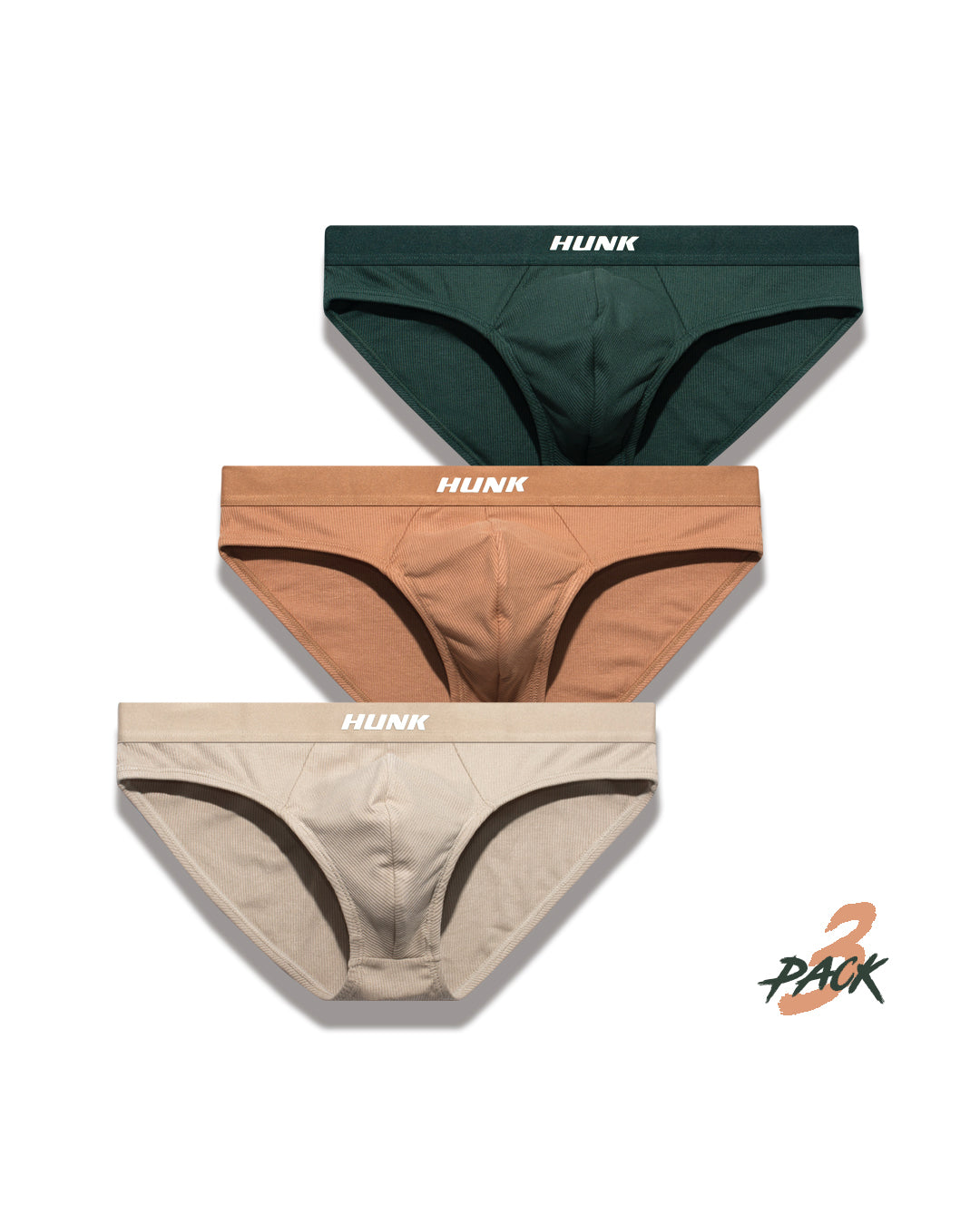 Paquete de 3 calzoncillos Woodland 