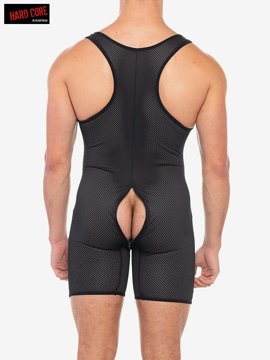 X Back Door Singlet (Open Zip Back) - DealByEthan.gay loves Hard Core