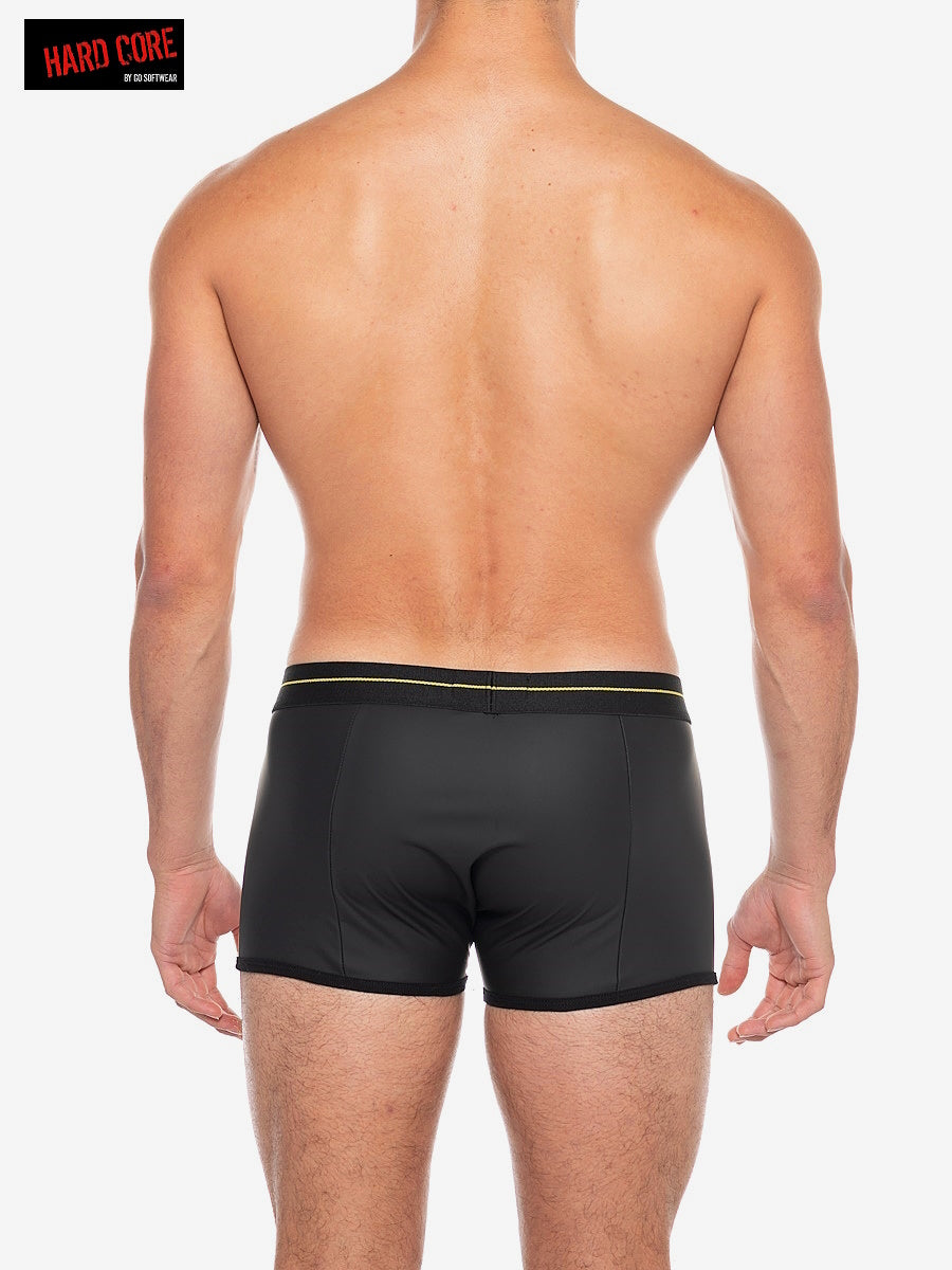 X Pleather Boxer Brief w/ Cod Piece - DealByEthan.gay loves Hard Core