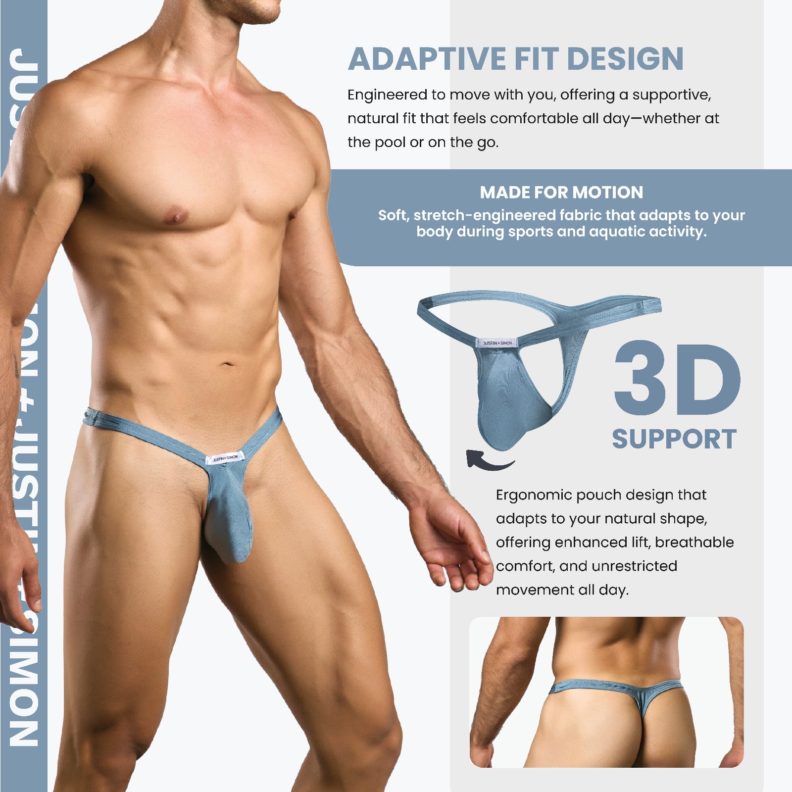 Justin + Simon Bulge Thong