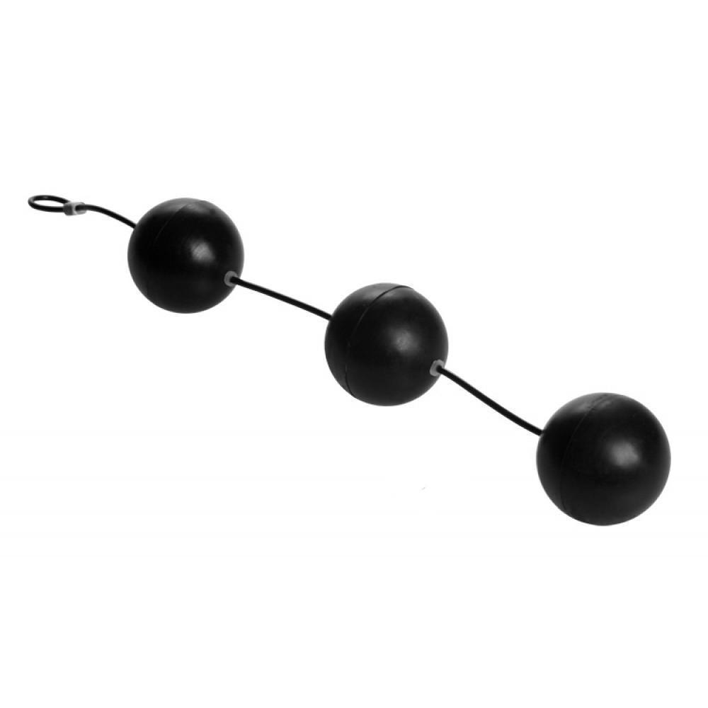Triples cuentas de silicona vibrantes XXL
