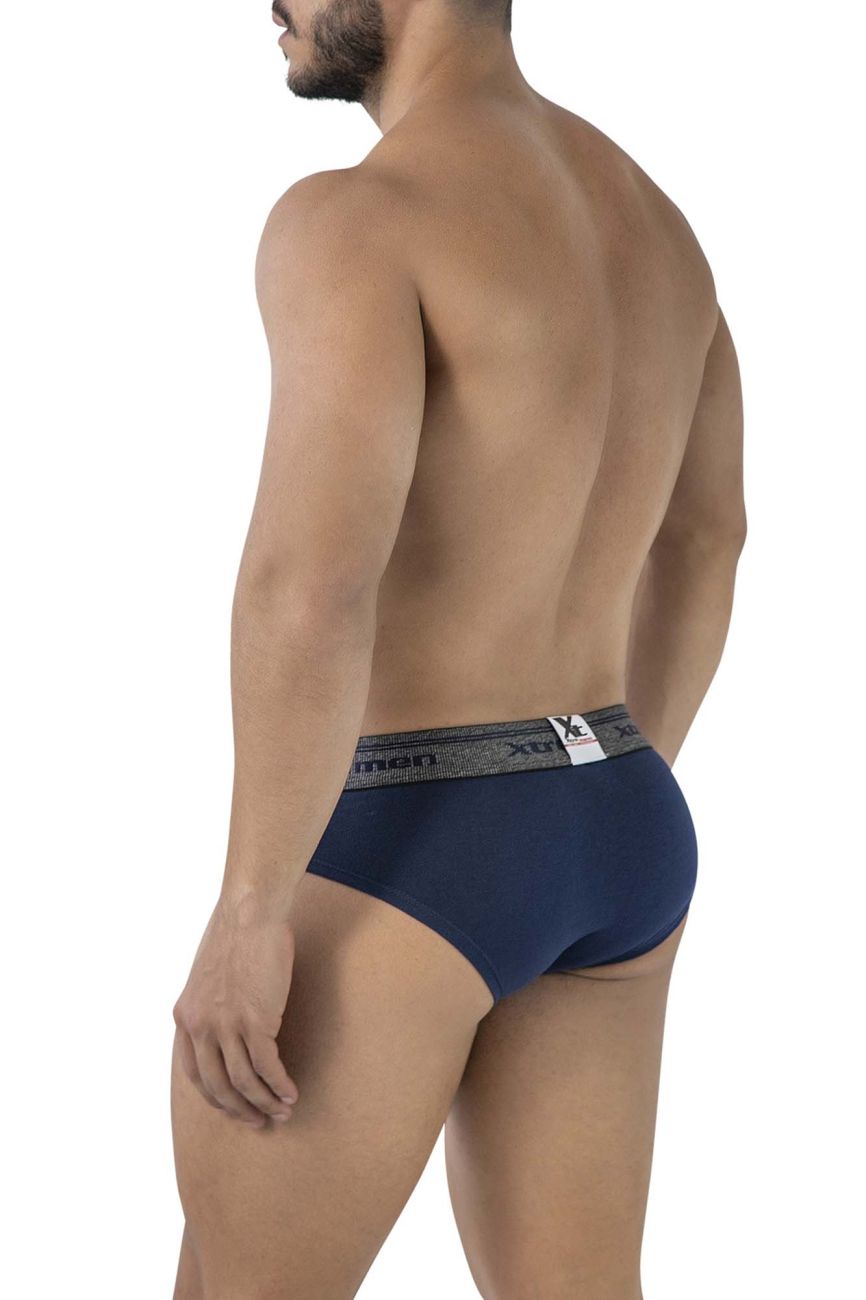 Xtremen 41315 Cotton Blend Briefs Color Navy - DealByEthan.gay loves Xtremen