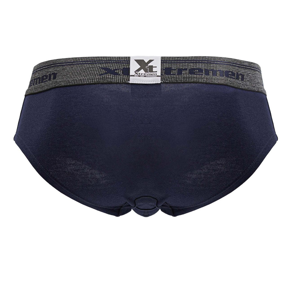 Xtremen 41315 Cotton Blend Briefs Color Navy - DealByEthan.gay loves Xtremen
