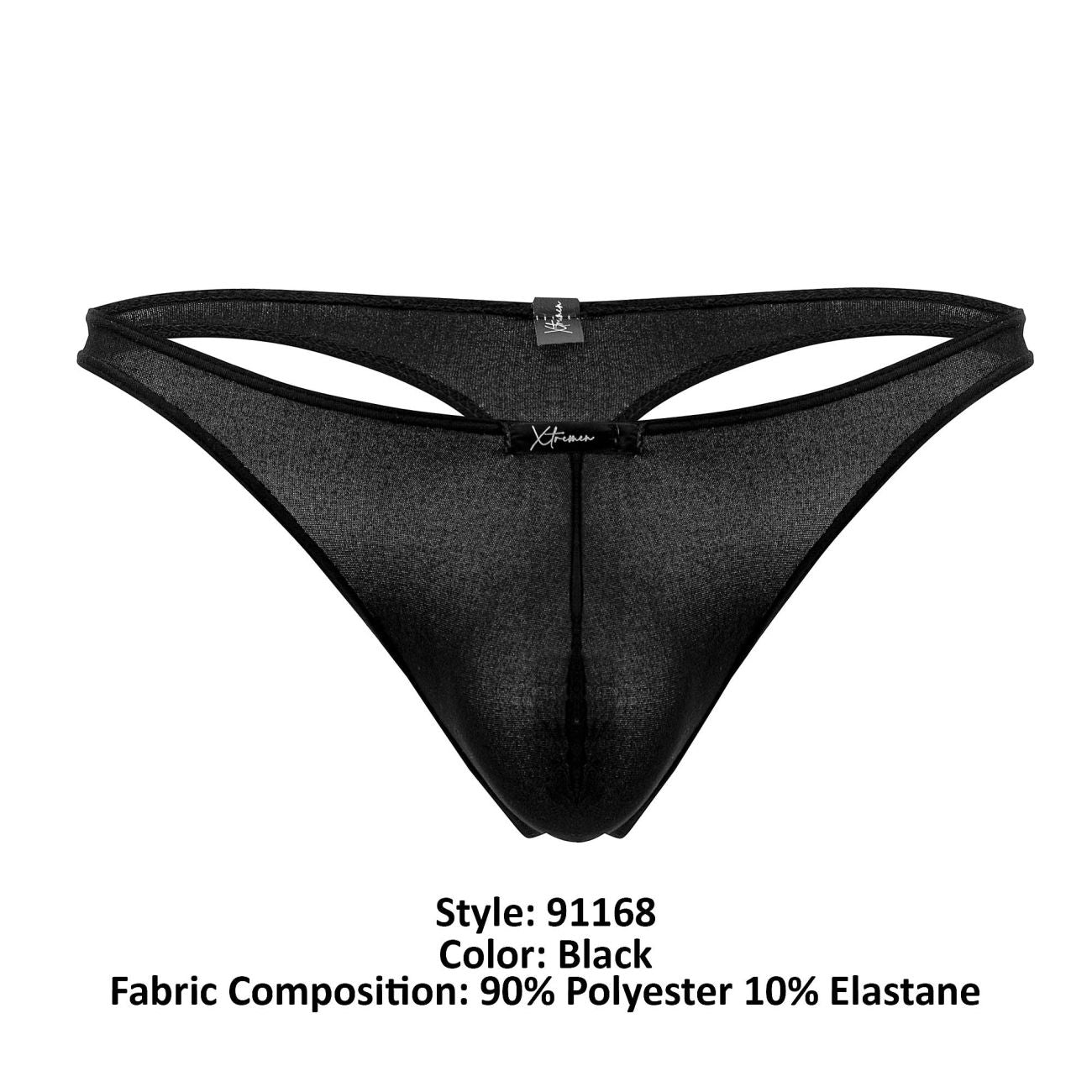Xtremen 91168 Durazno Thongs Color Black - DealByEthan.gay loves Xtremen