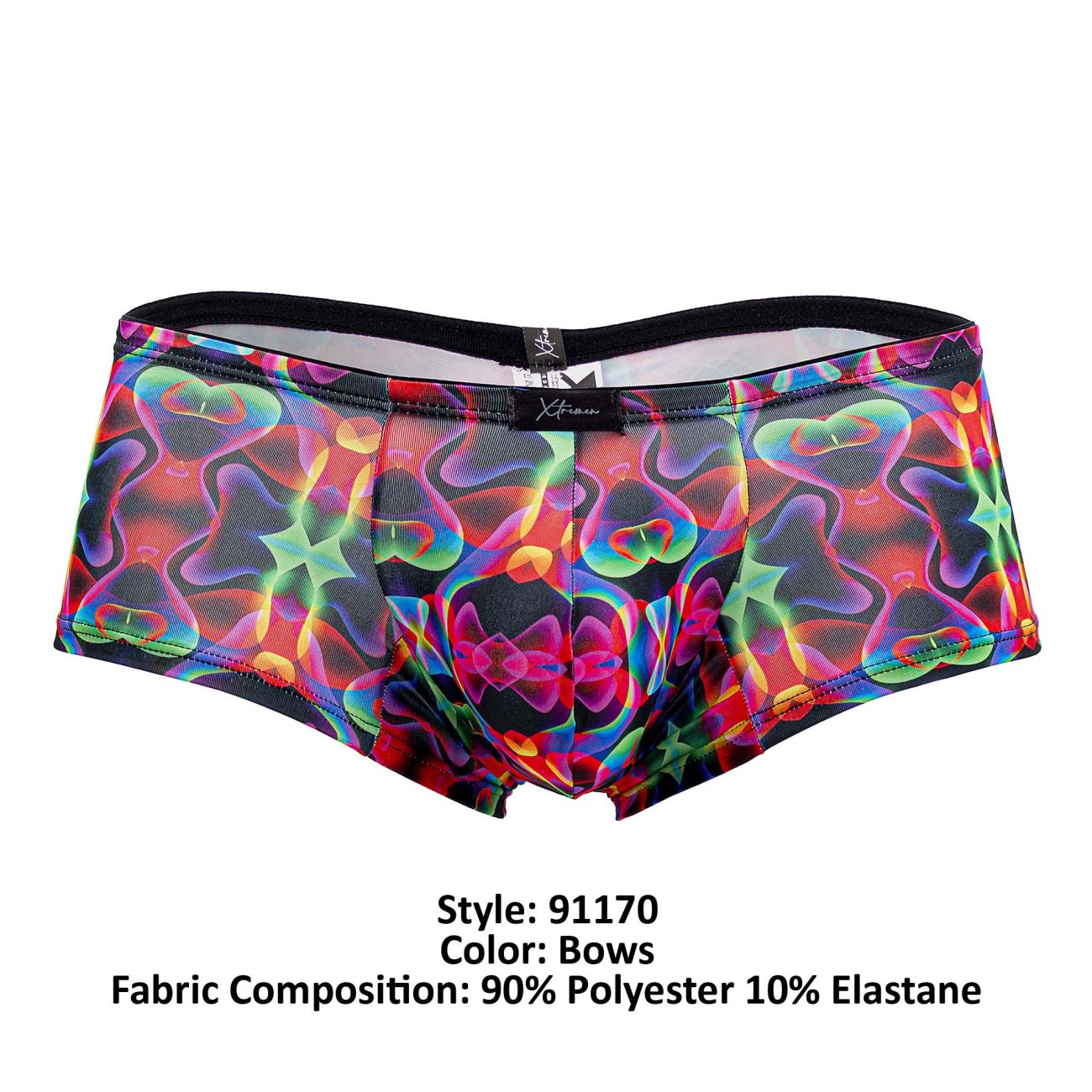 Xtremen 91170 Printed Trunks Color Bows - DealByEthan.gay loves Xtremen