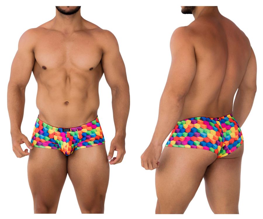 Xtremen 91170 Printed Trunks Color Cubes - DealByEthan.gay loves Xtremen