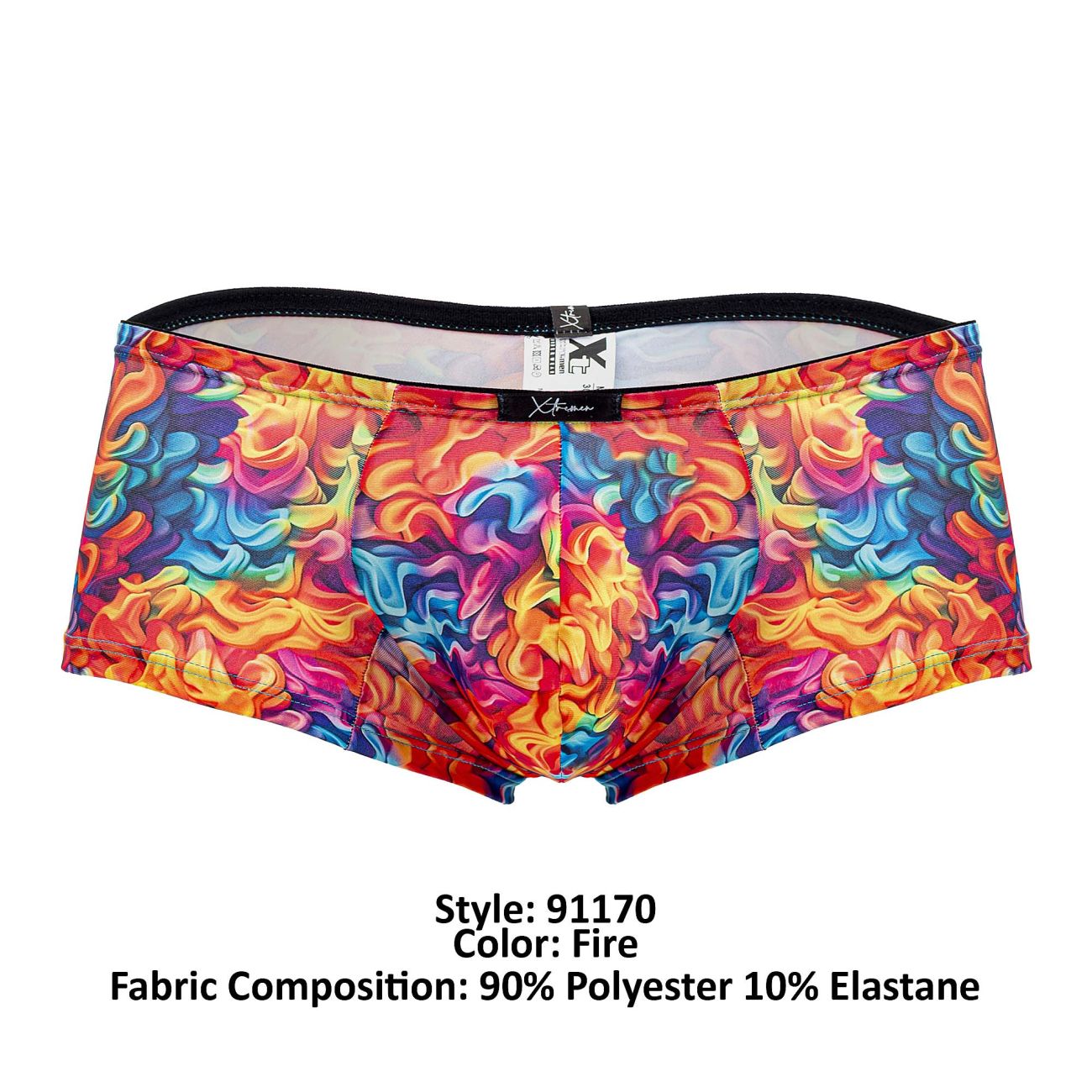 Xtremen 91170 Printed Trunks Color Fire - DealByEthan.gay loves Xtremen