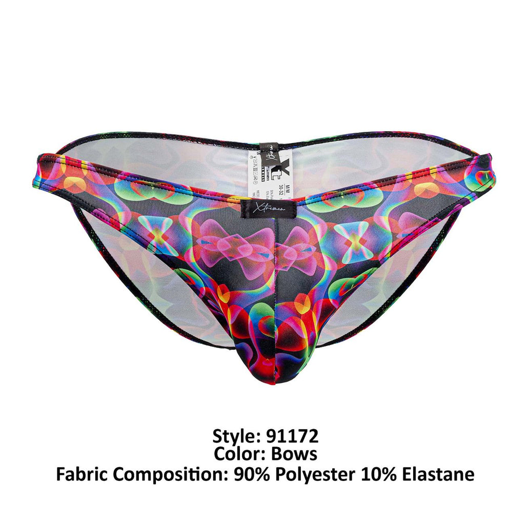 Xtremen 91172 Printed Bikini Color Bows - DealByEthan.gay loves Xtremen