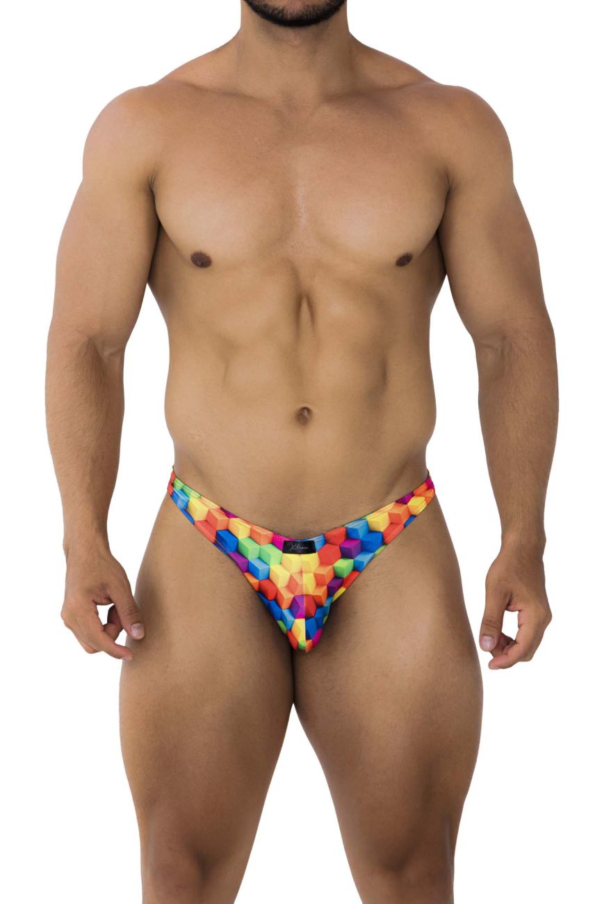 Xtremen 91172 Printed Bikini Color Cubes - DealByEthan.gay loves Xtremen