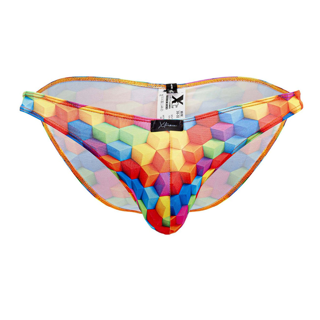 Xtremen 91172 Printed Bikini Color Cubes - DealByEthan.gay loves Xtremen