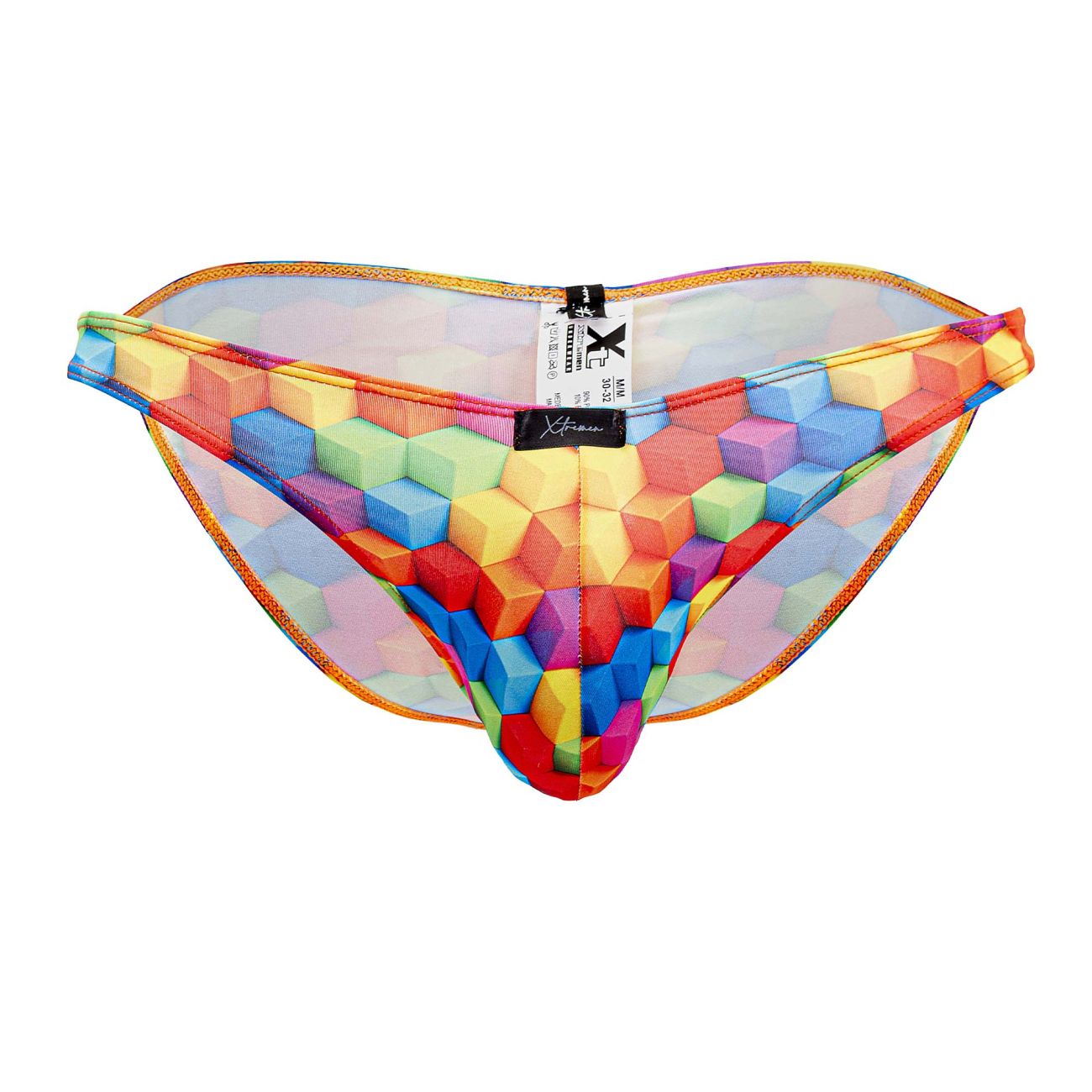 Xtremen 91172 Printed Bikini Color Cubes - DealByEthan.gay loves Xtremen
