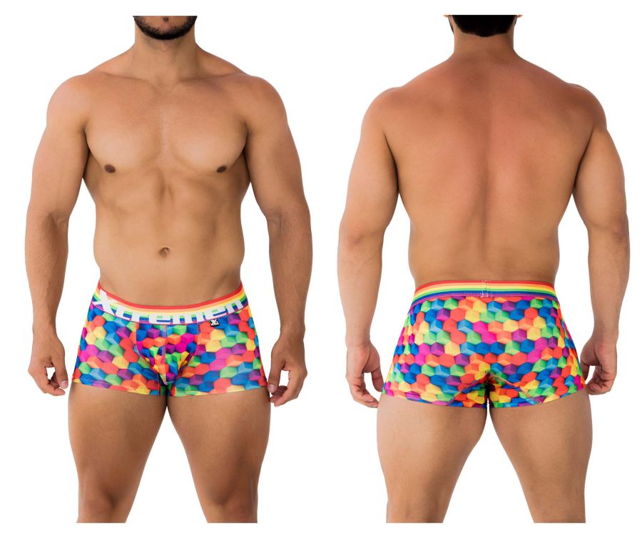 Xtremen 91173 Printed Trunks Color Cubes - DealByEthan.gay loves Xtremen