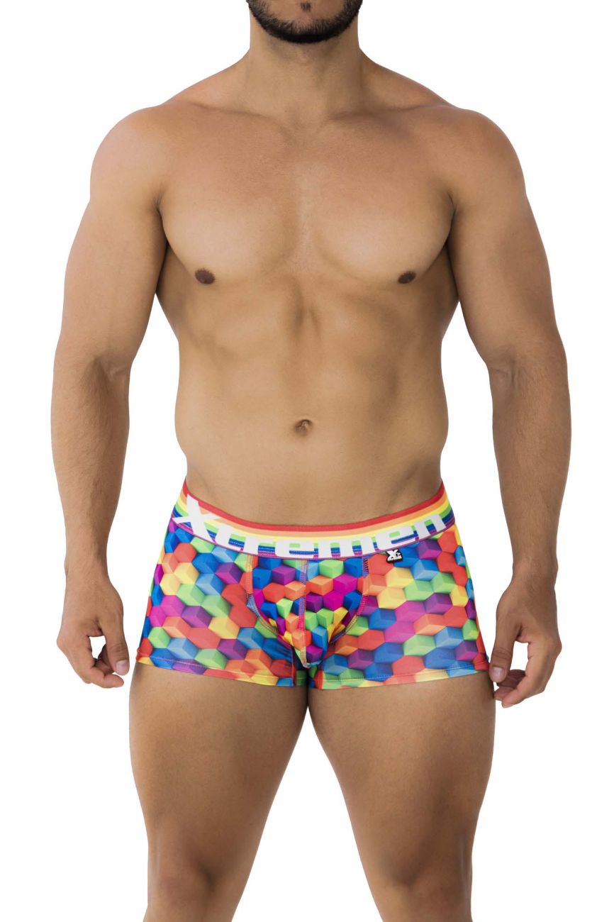 Xtremen 91173 Printed Trunks Color Cubes - DealByEthan.gay loves Xtremen