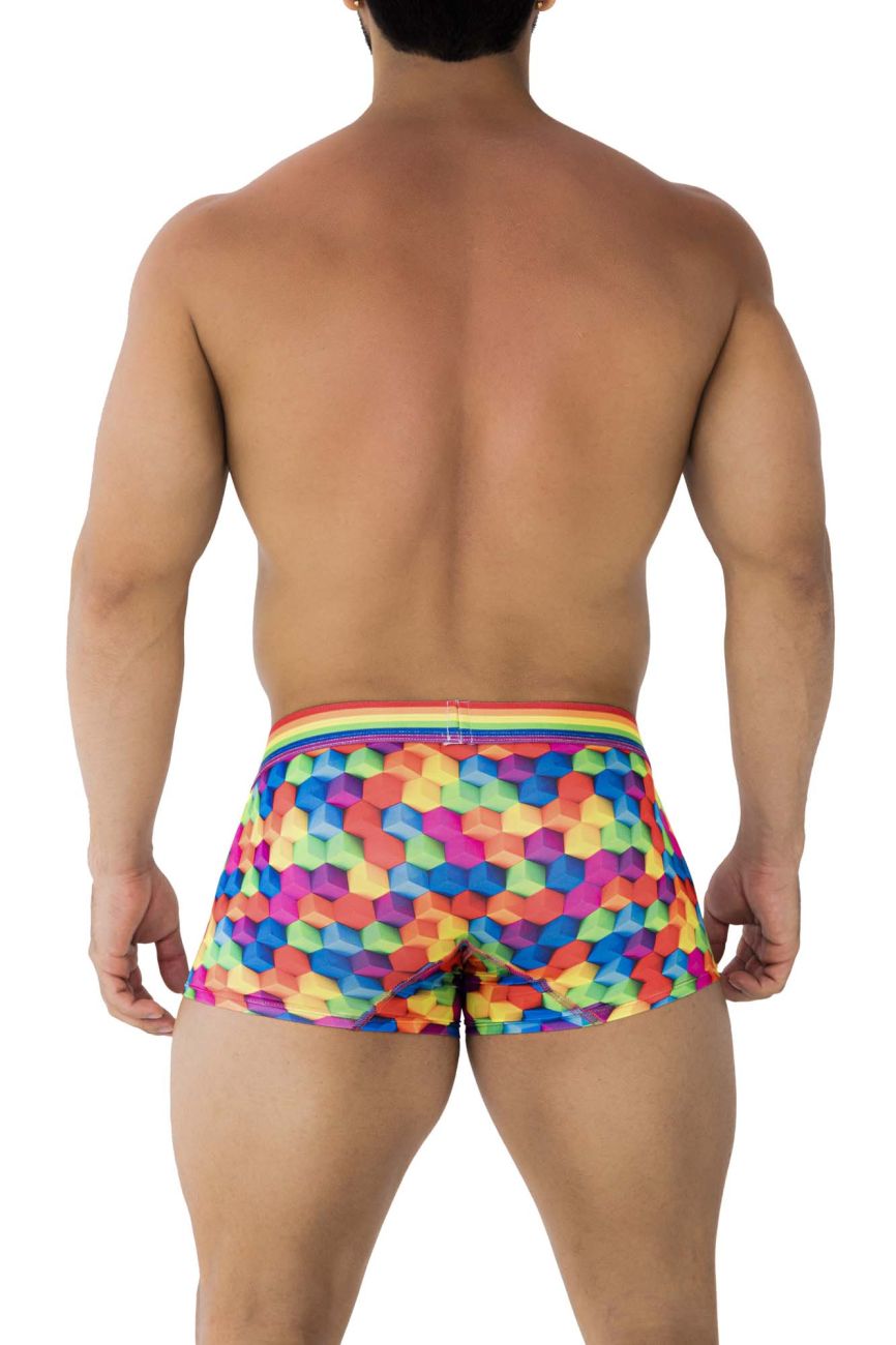 Xtremen 91173 Printed Trunks Color Cubes - DealByEthan.gay loves Xtremen
