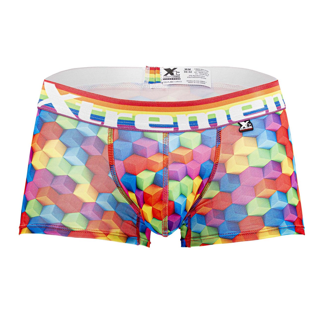 Xtremen 91173 Printed Trunks Color Cubes - DealByEthan.gay loves Xtremen