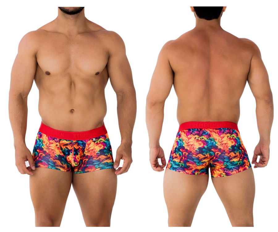 Xtremen 91173 Printed Trunks Color Fire - DealByEthan.gay loves Xtremen