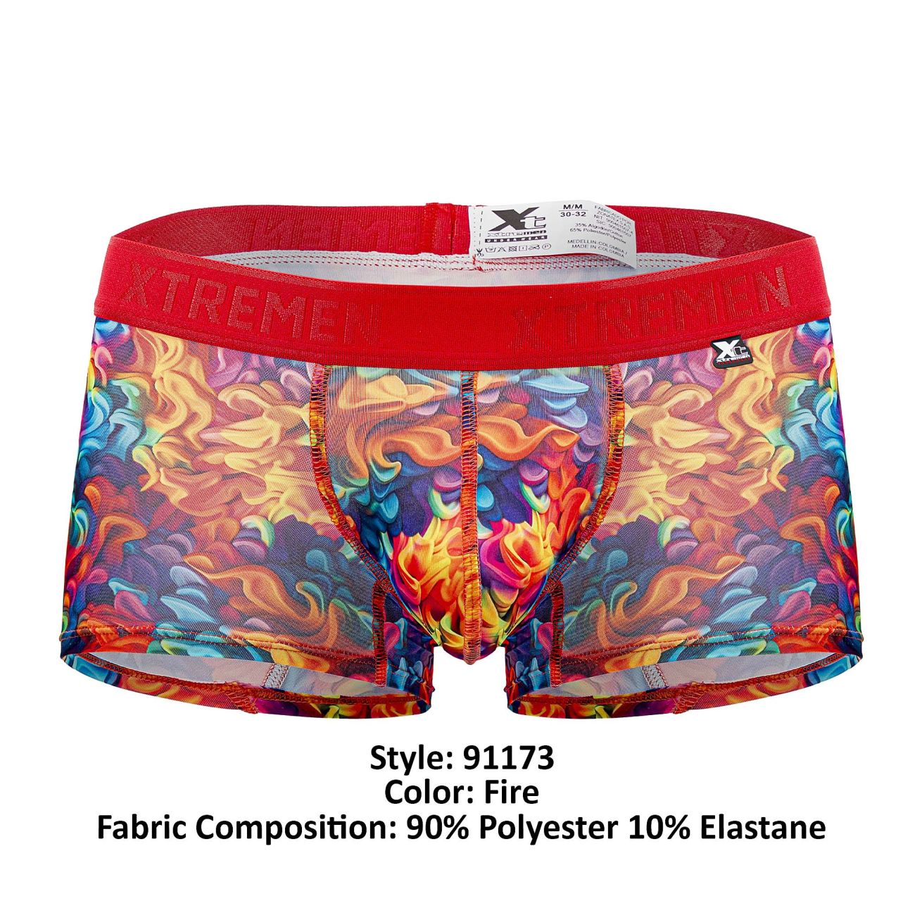 Xtremen 91173 Printed Trunks Color Fire - DealByEthan.gay loves Xtremen