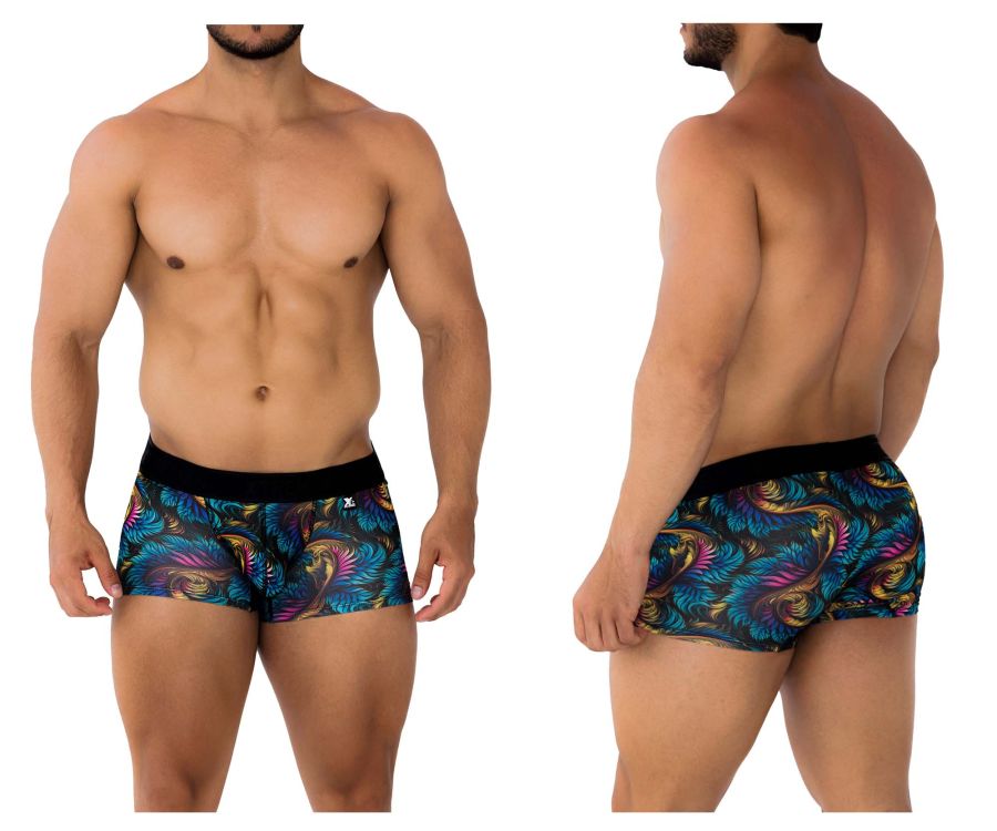 Xtremen 91173 Printed Trunks Color Leaves - DealByEthan.gay loves Xtremen