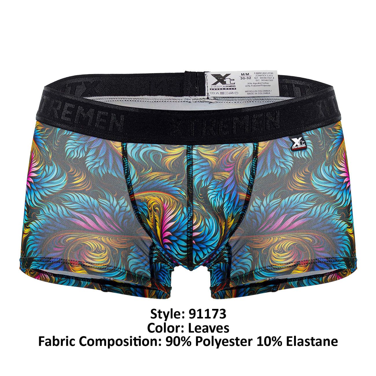 Xtremen 91173 Printed Trunks Color Leaves - DealByEthan.gay loves Xtremen
