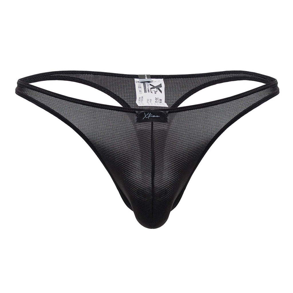 Xtremen 91176 Microfiber Thongs Color Black - DealByEthan.gay loves Xtremen