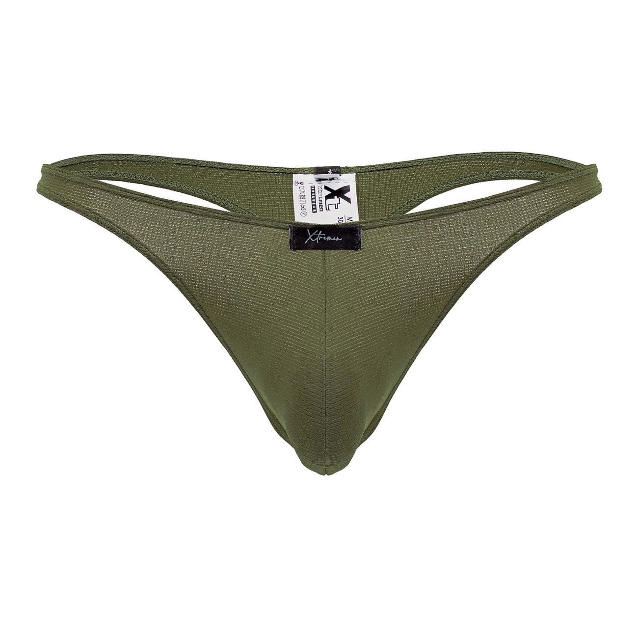 Xtremen 91176 Microfiber Thongs Color Green - DealByEthan.gay loves Xtremen