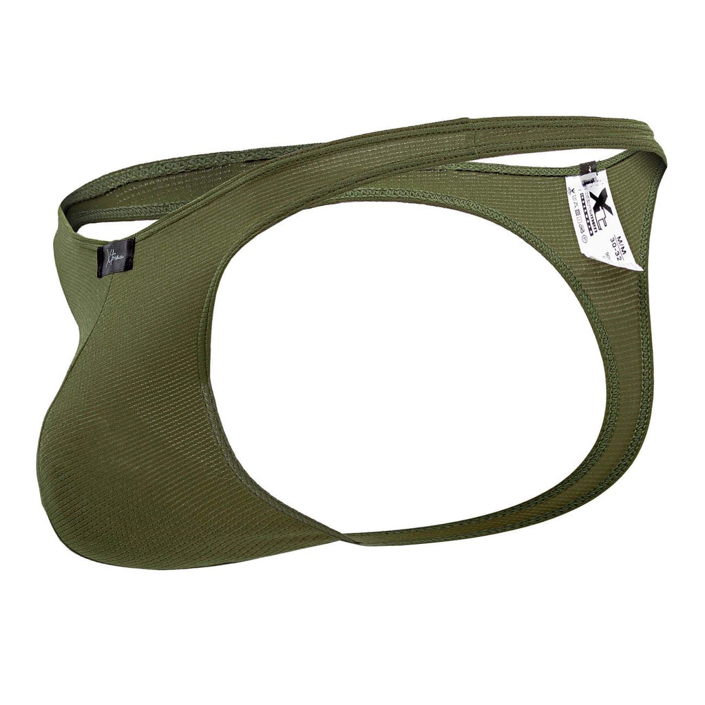 Xtremen 91176 Microfiber Thongs Color Green - DealByEthan.gay loves Xtremen