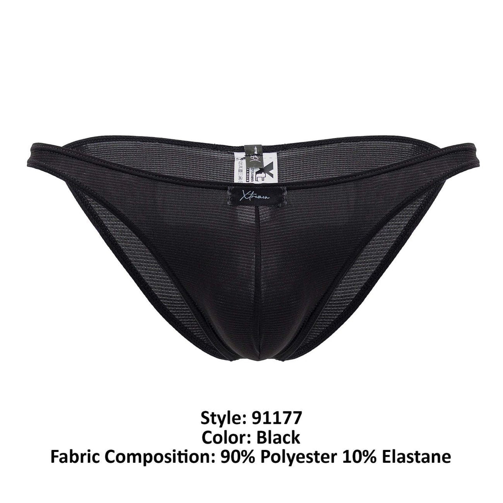 Xtremen 91177 Microfiber Bikini Color Black - DealByEthan.gay loves Xtremen
