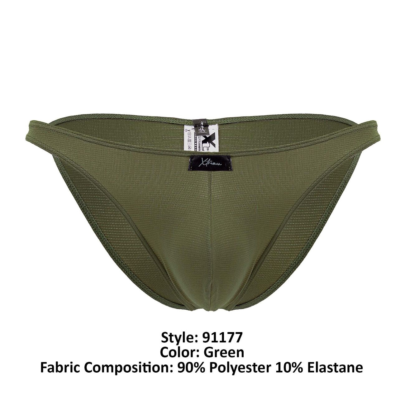 Xtremen 91177 Microfiber Bikini Color Green - DealByEthan.gay loves Xtremen