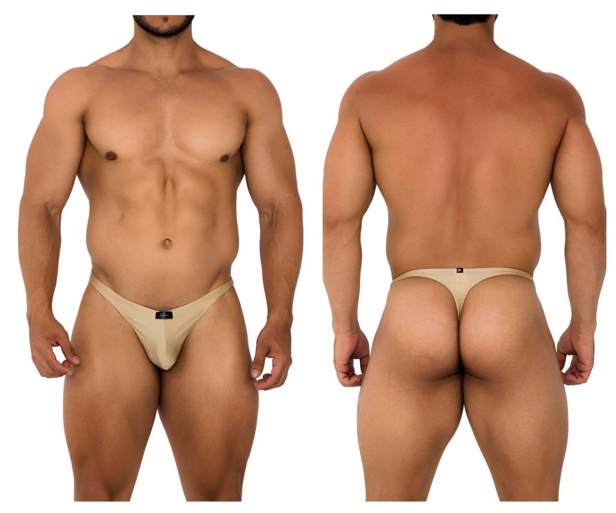 Xtremen 91178 Microfiber Thongs Color Gold - DealByEthan.gay loves Xtremen