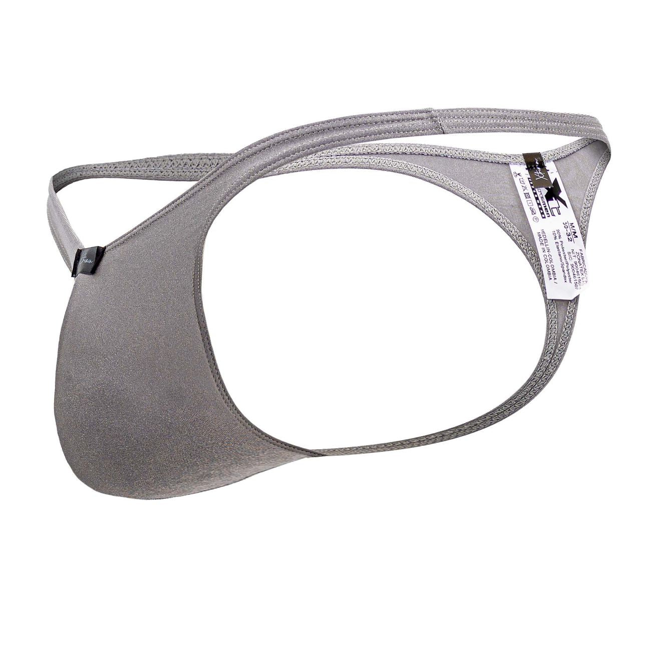 Xtremen 91178 Microfiber Thongs Color Silver - DealByEthan.gay loves Xtremen