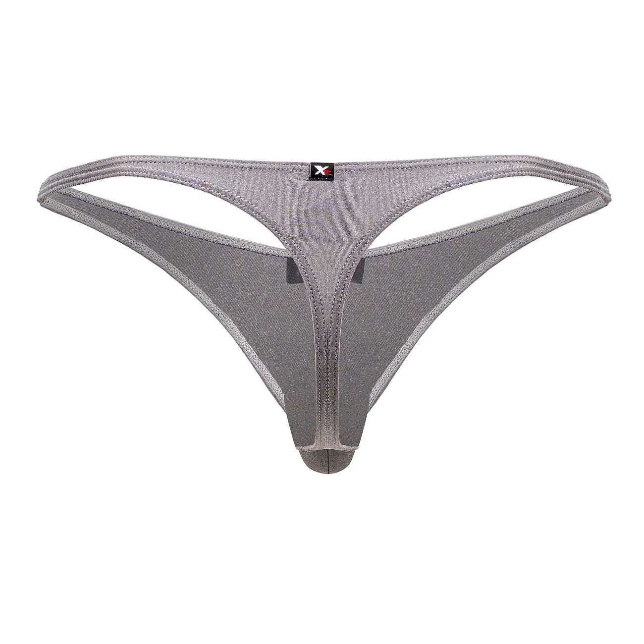 Xtremen 91178 Microfiber Thongs Color Silver - DealByEthan.gay loves Xtremen