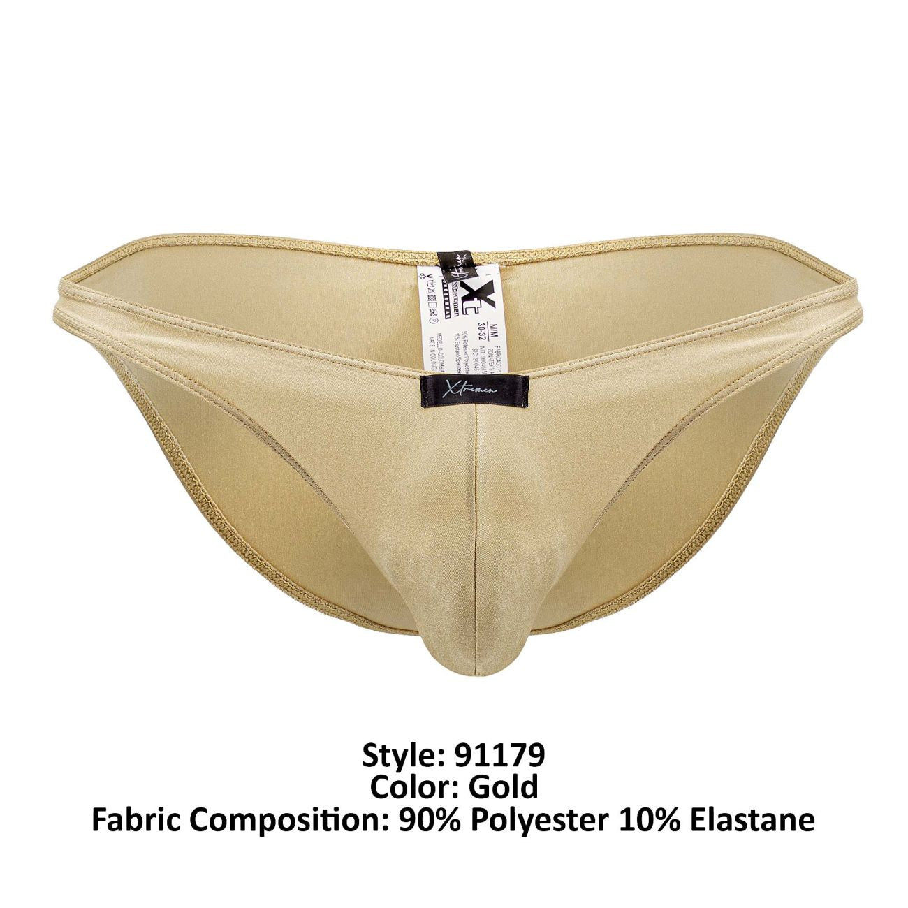 Xtremen 91179 Microfiber Bikini Color Gold - DealByEthan.gay loves Xtremen