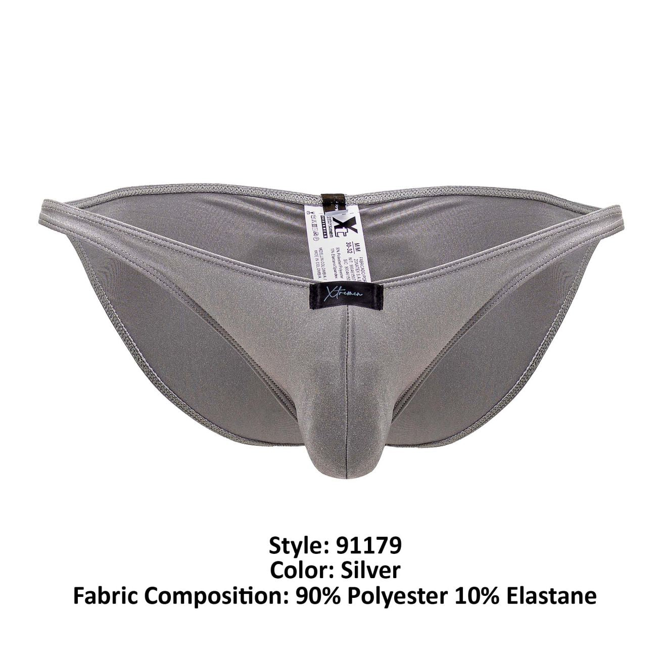 Xtremen 91179 Microfiber Bikini Color Silver - DealByEthan.gay loves Xtremen