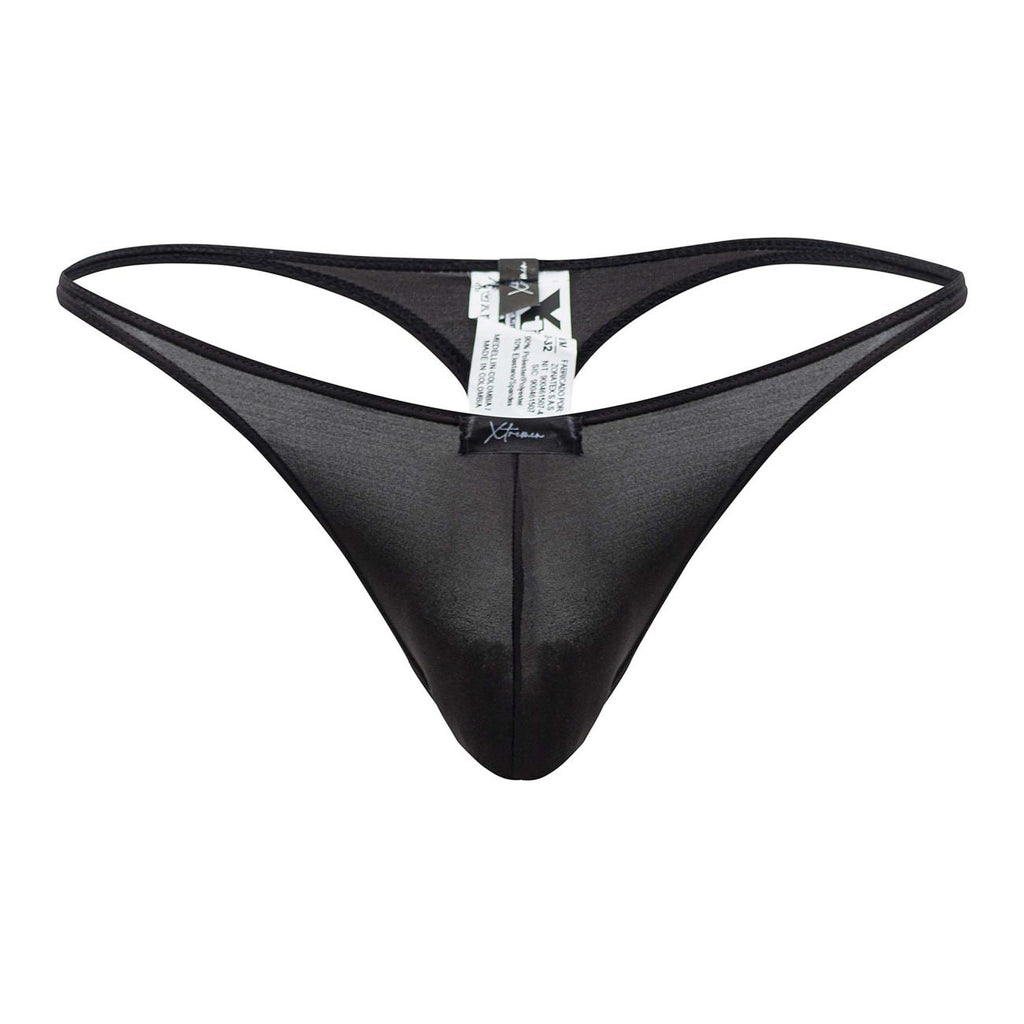 Xtremen 91182 Microfiber Thongs Color Black - DealByEthan.gay loves Xtremen
