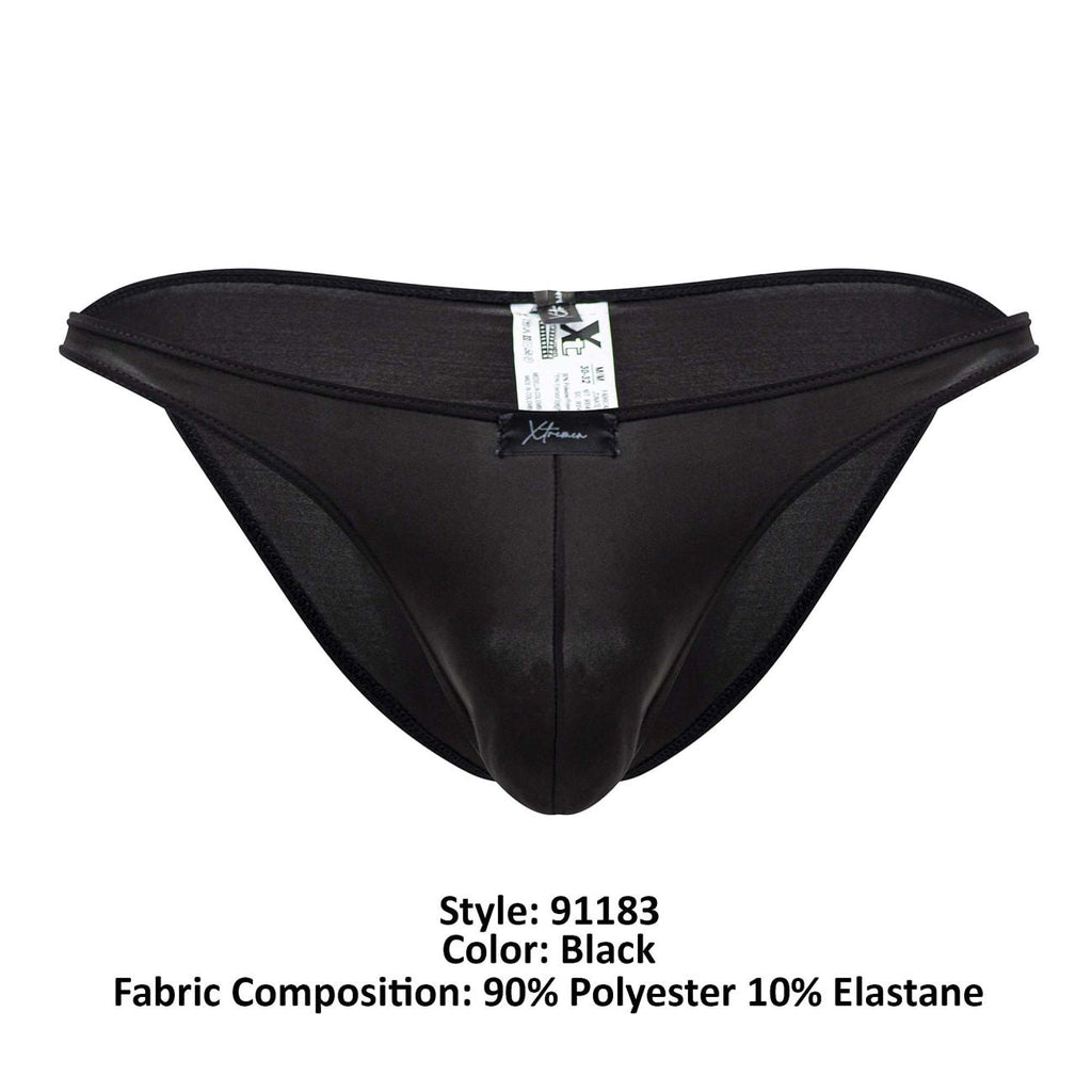 Xtremen 91183 Microfiber Bikini Color Black - DealByEthan.gay loves Xtremen