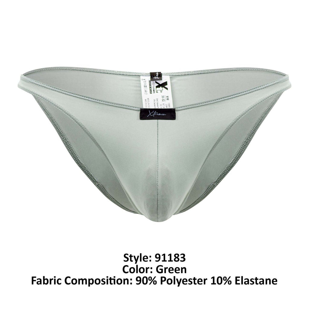 Xtremen 91183 Microfiber Bikini Color Green - DealByEthan.gay loves Xtremen