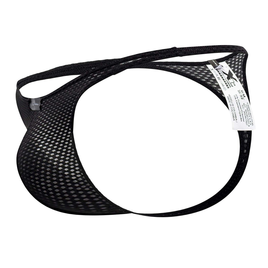 Xtremen 91185 Mesh Thongs Color Black - DealByEthan.gay loves Xtremen