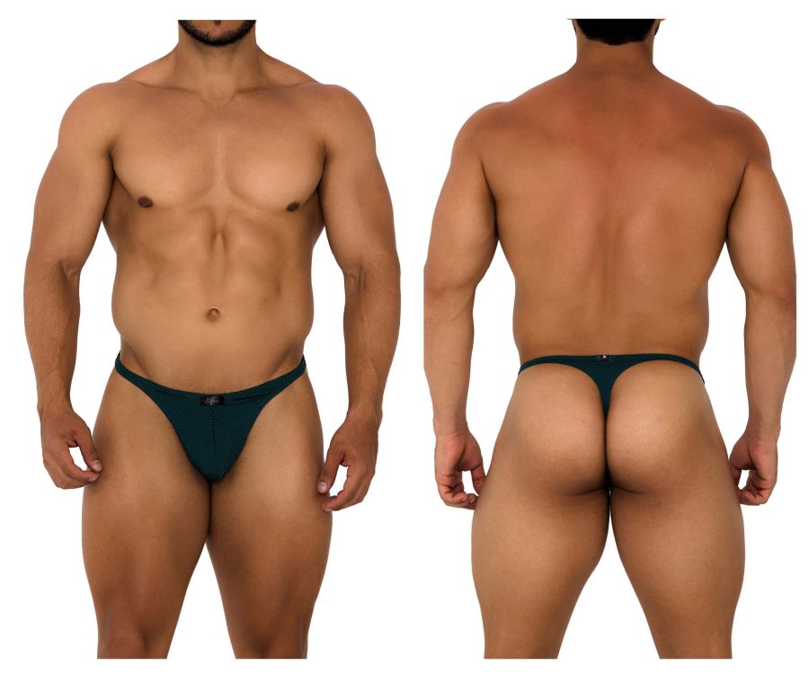 Xtremen 91185 Mesh Thongs Color Green - DealByEthan.gay loves Xtremen