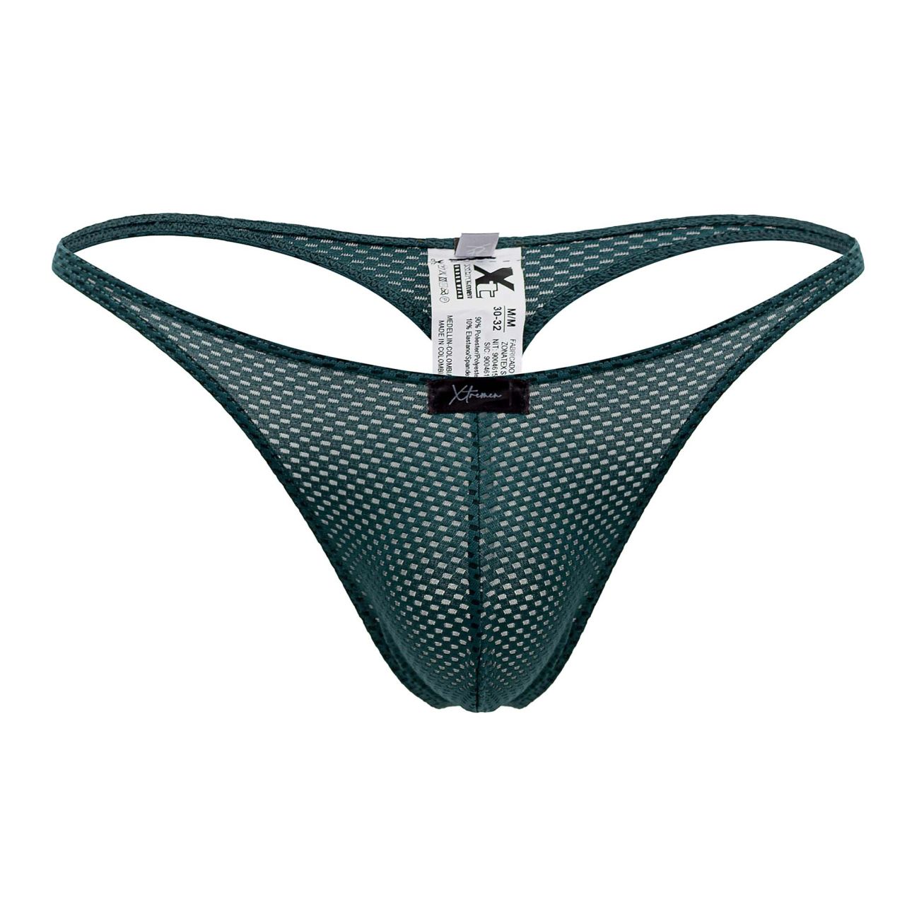 Xtremen 91185 Mesh Thongs Color Green - DealByEthan.gay loves Xtremen