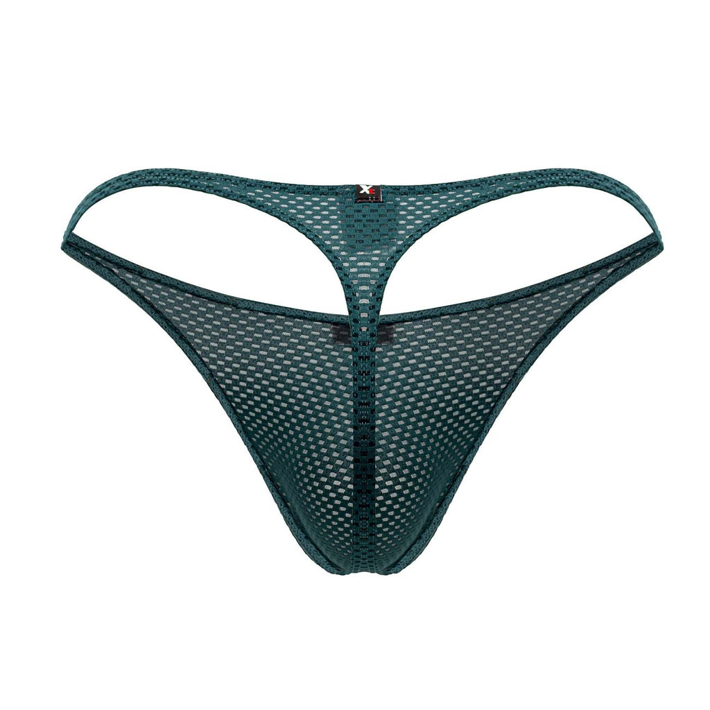 Xtremen 91185 Mesh Thongs Color Green - DealByEthan.gay loves Xtremen