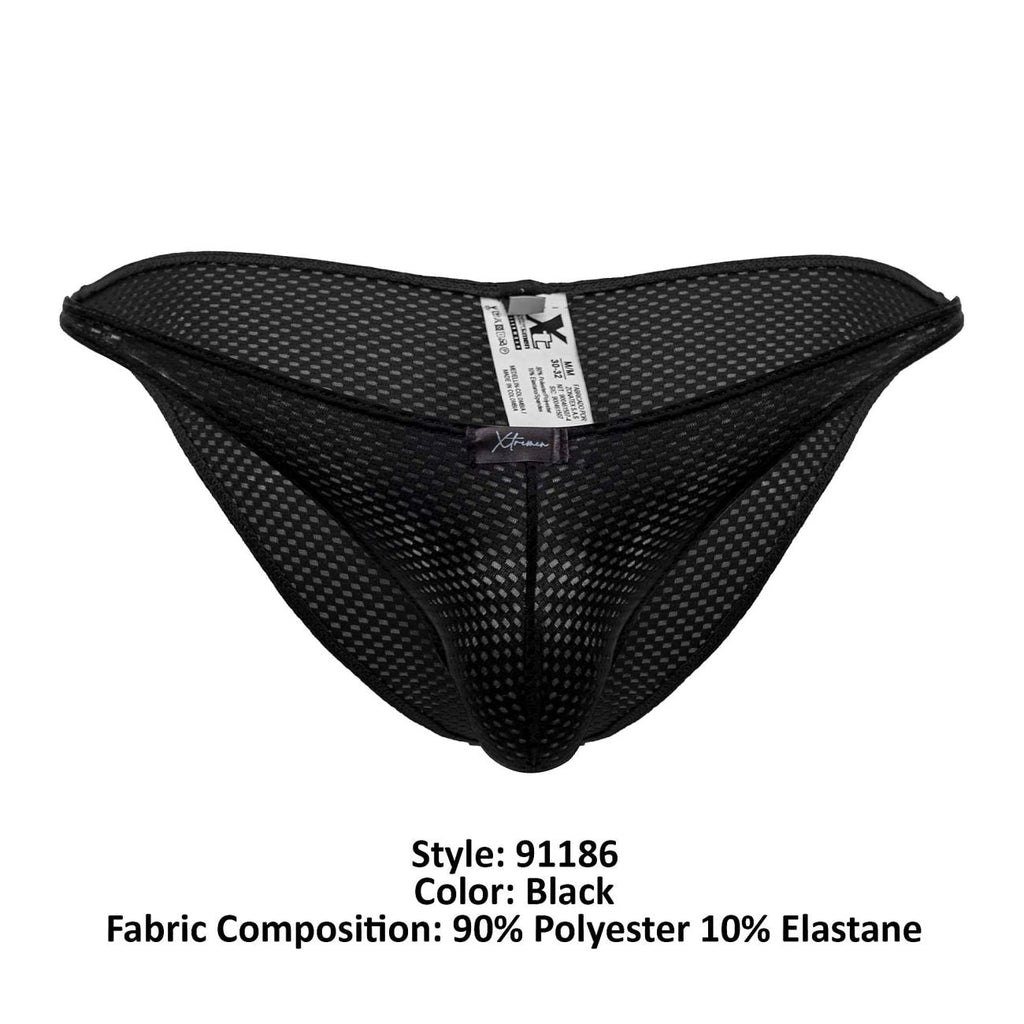Xtremen 91186 Mesh Bikini Color Black - DealByEthan.gay loves Xtremen